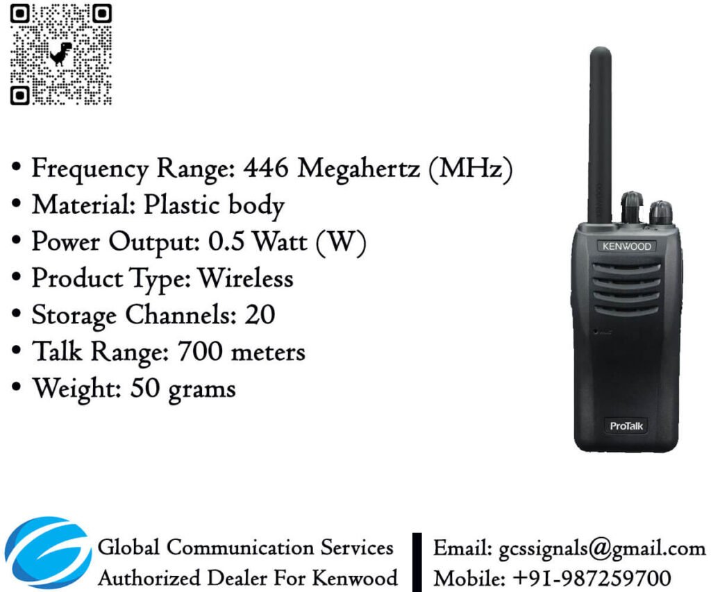 Kenwood TK 3501 features