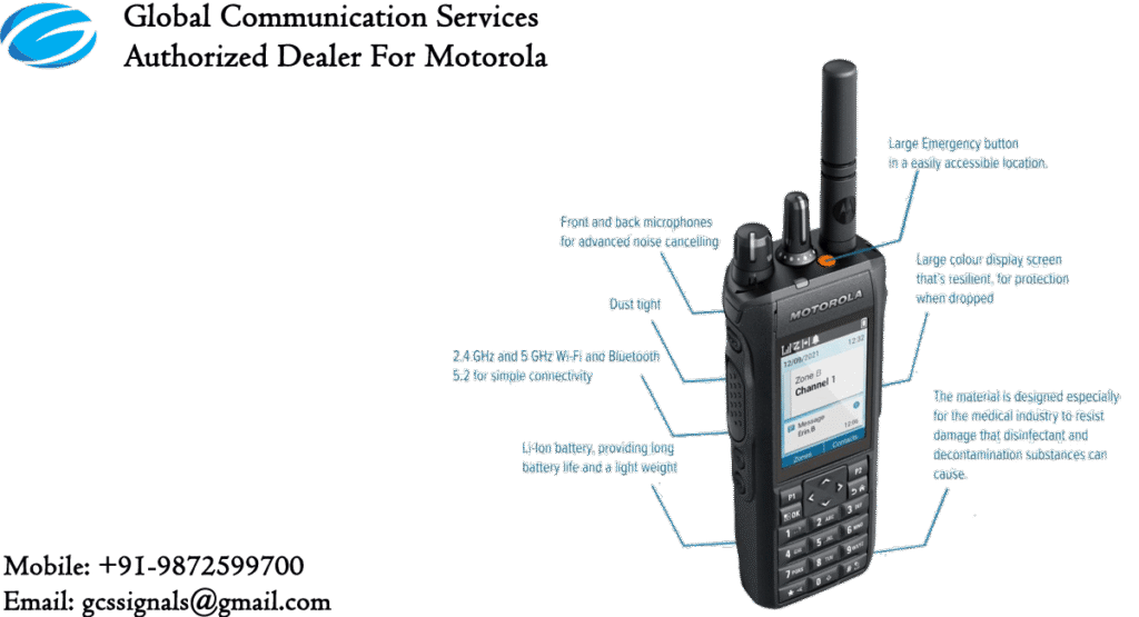 mototrbo r7 radio specifications