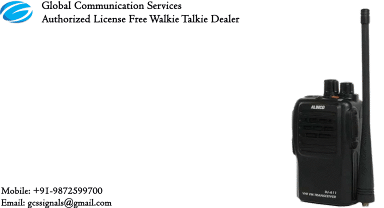 license free walkie talkie are now available