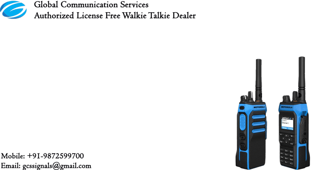 License Free Walkie Talkie Frequencies In India is 446 MHz information