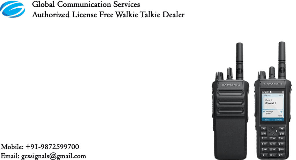 license free walkie talkie in india information