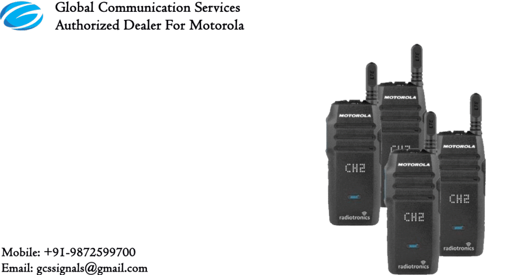 Motorola TLK 100 Range information