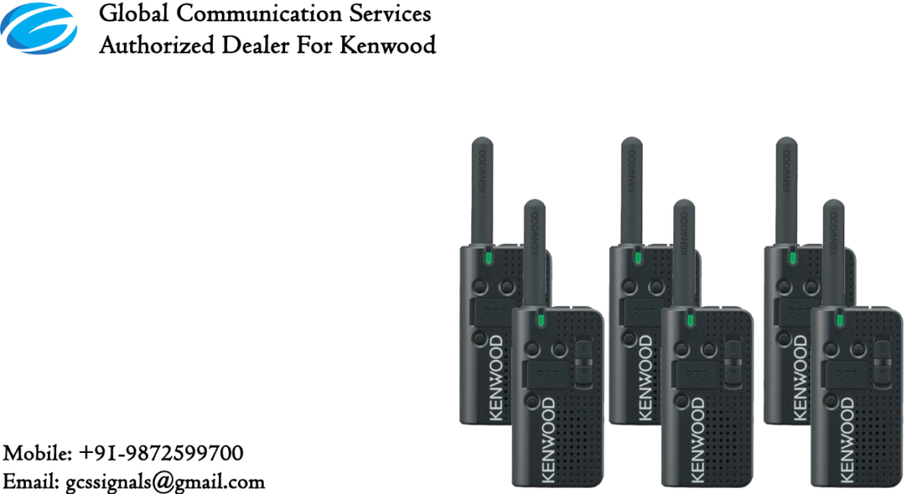 illustration depicting that you must buy kenwood walkie talkie from its authorized dealer