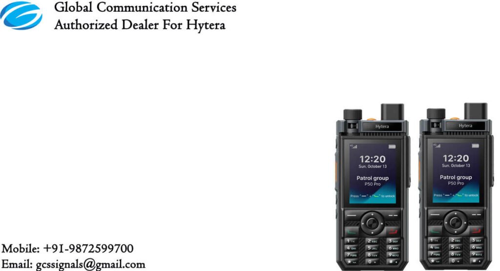 image of hytera p 50